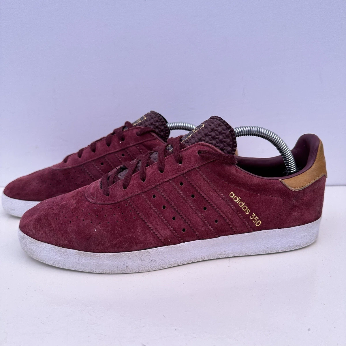Adidas 350 hotsell burgundy