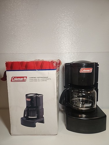 Coleman Camping Drip Coffeemaker 10 Cup Portable Brew Model 5008 Propane