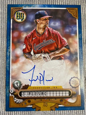 2022 Topps Gypsy Queen ZACK PLESAC Indigo Autograph Auto LA ANGELS 071/150