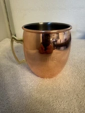 Hunt A Killer Detective Juice 16oz Copper Mug Nickle Lined-NEW