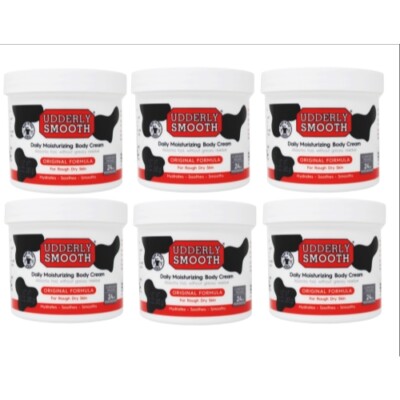 6 Pack - Udderly Smooth Body Cream, Skin Moisturizer, 10 Oz Each
