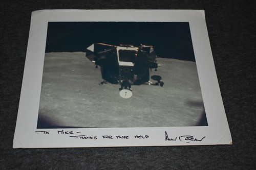 APOLLO 12 NASA ASTRONAUT (ALAN L. BEAN) SIGNED/AUTOGRAPH PICTURE+LETTER- UNIQUE - Picture 7 of 8