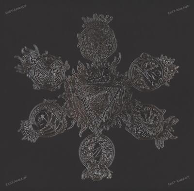Sulphur Aeon - Seven Crowns And Seven Seals GER LP 2023 red / black Vinyl '