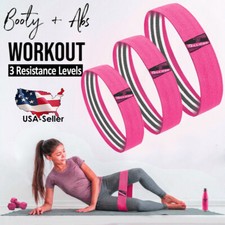 Hip Circle Resistance Band Fitness Loop Elastic Booty Legs Exercise Glute Bands