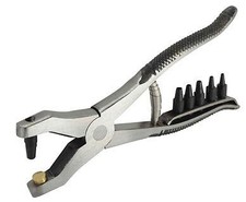 8-3/4 Professional Leather Punch Plier, Stainless Steel