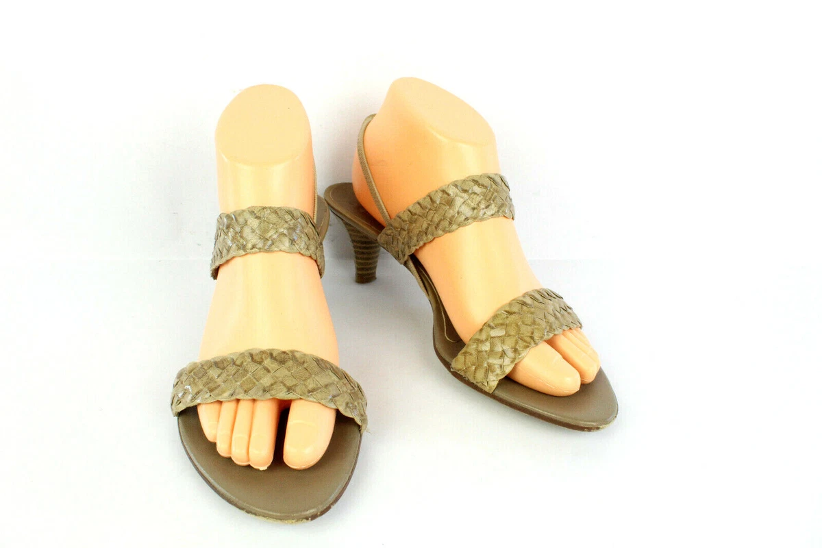 Sandals KESS Beige Leather T 39 UK 5 5 Trex Good Condition