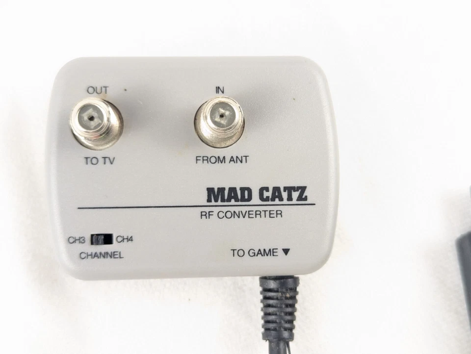 Nintendo 64 N64 GameCube RF Switch Adapter Mad Catz Automatic RF Unit - Image 2 of 4
