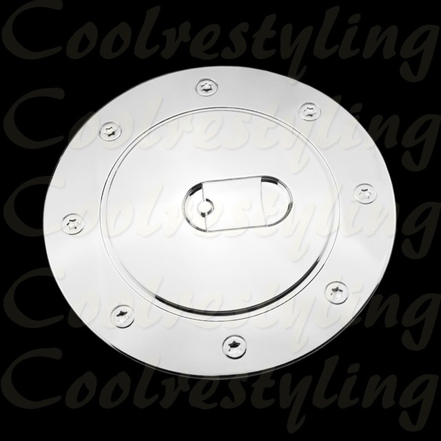 FOR 0714 Chevy Tahoe Suburban Chrome Fuel Gas Cap Door Cover eBay
