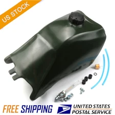 For HONDA TRX300 1993-2000 TRX 300 4X4 GAS FUEL TANK FOURTRAX Green with petcock