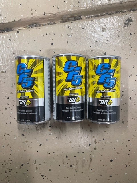 BG Cf5 Fuel System Cleaner Treatment Additive 11oz Can PN 203 Carbon