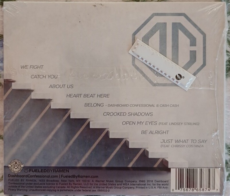 Crooked Shadows by Dashboard Confessional (CD, 2018) 75678658747 eBay