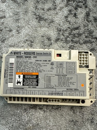 50A50-241 White-Rodgers Gas Furnace Diamond 80 Control Board