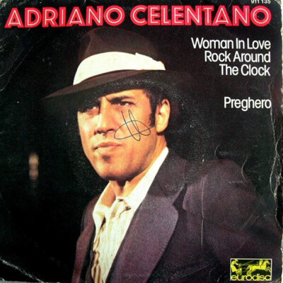 Adriano Celentano Woman In Love - Rock Around The Clock / Preghero NEAR MINT