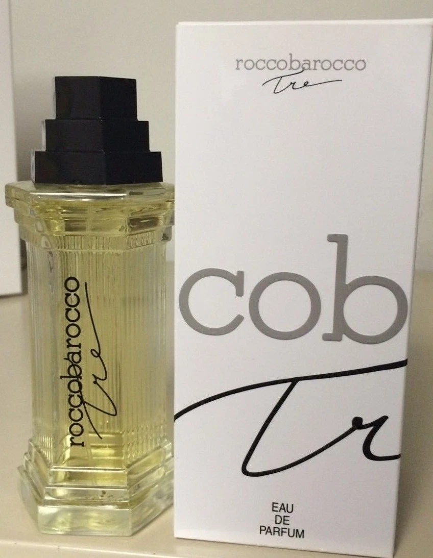ROCCOBAROCCO TRE WOMEN S EAU DE PARFUM SPRAY 3.4 OZ 100 ML NEW