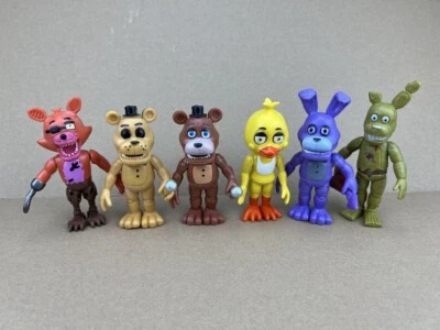 6pcs/Set Five Nights at Freddy's Action Figure FNAF Collect Toy Kids Gift NEW