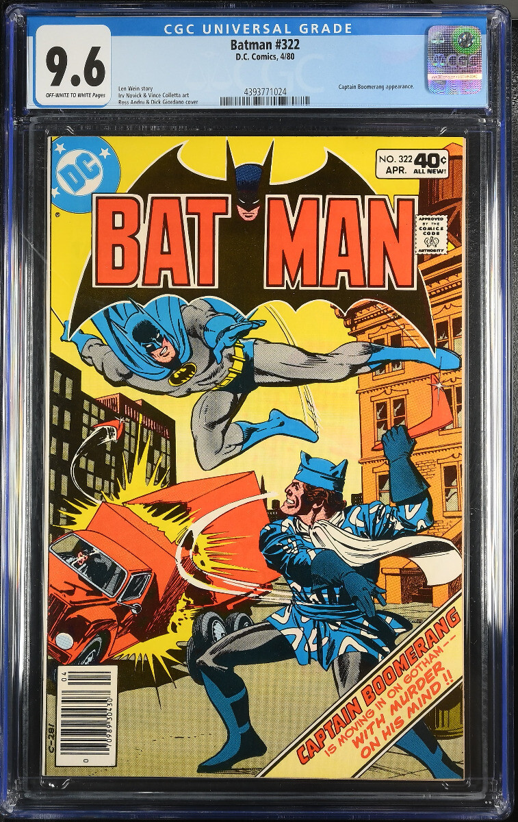 アメコミリーフ Batman #353 CGC 9.6 Batman #353 Value - GoCollect
