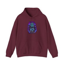 Unisex Heavy Blend JL Anime Hooded Sweatshirt - Solo Leveling