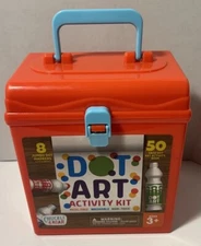 Chuckle & Roar Mini Marker Dot Art Activity Kit Washable Non-Toxic! Opened!