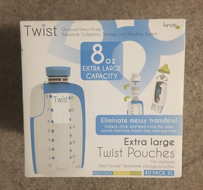 Kiinde Twist Bag Kiinde Twist Breast Milk Bags 40 Pack Direct