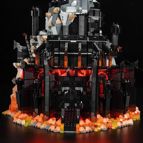 LED Beleuchtungsset für Lego Herr der Ringe ¤ Barad Dûr ¤ 10333 ¤ NEU - Bild 6 von 11