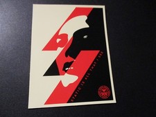 SHEPARD FAIREY Obey Giant Sticker 4X5.5