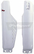 Polisort  Fork guards guard Honda CR80 CR80R CR85 CR85R CRF150R CRF150RB white 