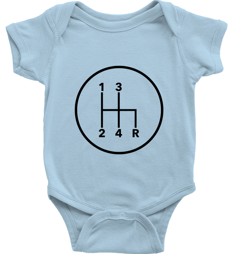 4 Speed Manual Transmission Toddler Kids Tee Youth T-Shirt Infant Baby Bodysuit - Picture 15 of 35