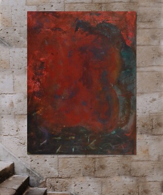 Mark Little original ￼painting,60 x48 Acrylic,Abstract, Modern,Extra Large XL