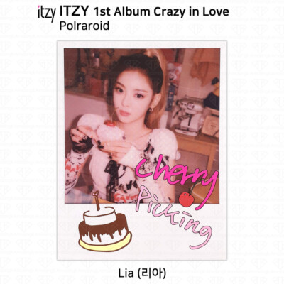 ITZY 1st Album Crazy In Love Official Polaroid Stand Pre-order