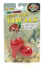 Zoo Med Neon Colored Assorted Hermit Crab Shells, 2pk