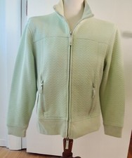 Pacer Petite Sz Pm Lime Green Quilted Zipper Front & Pockets jacket