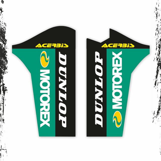 KTM SX SXF EXC Lower Fork Guard Decals Stickers 20082013 eBay