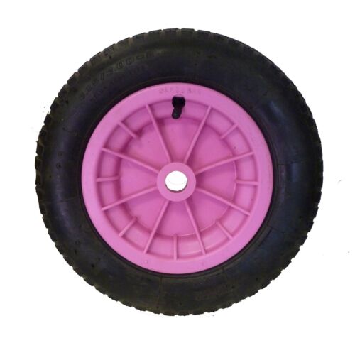 ROSE 3,25/3,00 - 8 ROUES COMPLÈTES pneu brouette pneu tube intérieur tube intérieur  - Photo 1/1