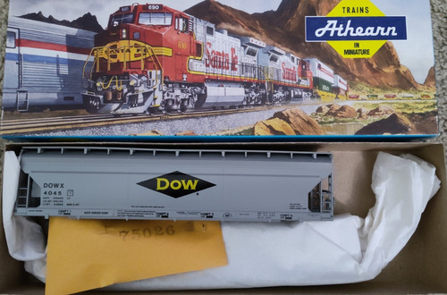 KIT DOWX 4045 tolva cubierta de flujo central ACF química Athearn Dow escala HO | Condition: New