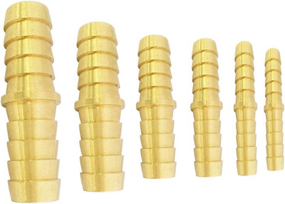Brass Hose Barb Fitting Union/Splicer/Mender/Joiner Assortment Kits, 3/16'' 1/4''