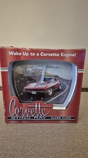 Chevrolet Corvette Sting Ray Clock New In Box.by Mark Feldstein Free Shipping Chevrolet Corvette Sting Ray Clock New In Box.by Mark Feldstein Free Shipping