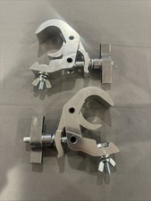 2 Pack Light Truss Clamps DJ Lighting O Clamp Global Mount Heavy Duty Alloy