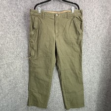 Legendary Outfitters Men's 38x30 Green Cotton Blend Workwear Cargo Pants