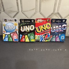 UNO 50th Anniversary Collectors Card Game Set Of Four 4 Decks NIB