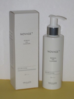 ORIFLAME NOVAGE+ REFRESH GEL CLEANSER -BIO LIPID SYSTEM- 150 ml./ 5 fl.oz. NEW