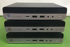 Lot of 3 HP EliteDesk 800 G3 Mini i5-6500T 8GB - no OS/SSD/WIFI READ