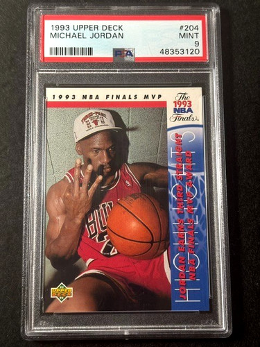 Michael Jordan #204 1993 Upper Deck card