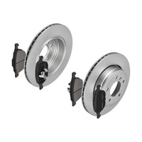 f.becker Bremsscheiben Ø278MM + BremsbelÄGe Vorne FÜR Volvo C30 C70 II Ford