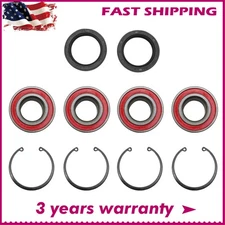 For Can-Am Maverick Sport 1000 1000R MAX Front & Rear Wheel Bearing & Seals Kit