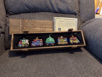 Thomas Pacconi 2004 Christmas Collection Animals Blown Glass Ornaments 12PC
