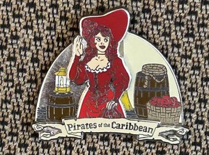 Disney 2006 Pirates of the Caribbean Redd The Redhead Red Head Pin