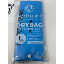 Earth Pak Waterproof Dry Bag 10 Liter With Phone Case - Gear Protection New