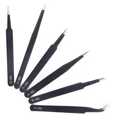 New ESD 10-15 Stainless Steel Tweezers Multifunction Pliers Anti-Static Material