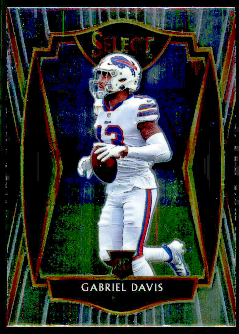 2020 Panini Select Gabriel Davis RC Buffalo Bills #182