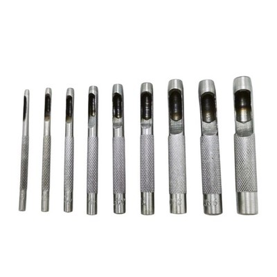 Alloy Steel Hole Punch MultiSize Leather Craft Punching Tool for DIY Projects